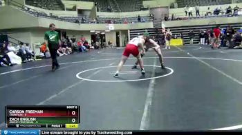 170 lbs Round 3 (4 Team) - Zach English, Ankeny Centennial vs Carson Freeman, Thompson