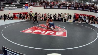 65 kg Quarters - Daniel Zepeda, Daniel Cormier Academy vs Nathaniel Askew, Tar Heel Wrestling Club