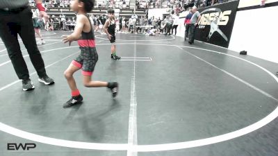 48-51 lbs Quarterfinal - Keon Ooton, Prodigy Elite vs Matthew Romolor, Midwest City Bombers Youth Wrestling Club