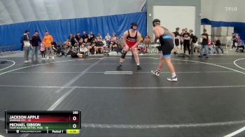 285 lbs Round 5 (8 Team) - Michael Gibson, Team Nauman Bethel Park vs Jackson Apple, Warrior RTC