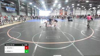 138 lbs Consi Of 32 #2 - Lance Streifel, WY vs Jackson Albert, PA