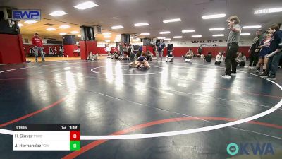 106 lbs 3rd Place - Hudson Glover, Team Tulsa Wrestling Club vs Jaxon Hernandez, Ponca City Wildcat Wrestling