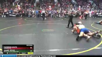 138 lbs Semifinal - Cameron White, Dowagiac WC vs Daniel Rojas, Imlay City Youth Wrestling
