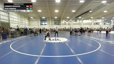 96 lbs Consolation - Cameron Mountain, Iron Faith WC vs Ryan Pimentel, Red Roots WC