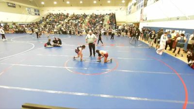 110 lbs Cons. Round 2 - Layla Rae Passas, Yucaipa Thunder Wrestling Club vs Leah Ramirez, Costa Training Center