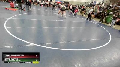 235 lbs Cons. Round 1 - Reese Baxter, Ubasa Wrestling Academy vs Teaka Mahlmeister, Montana