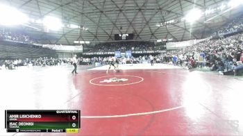 4A 150 lbs Quarterfinal - Amir Lisichenko, Union vs Isac Deonigi, Tahoma