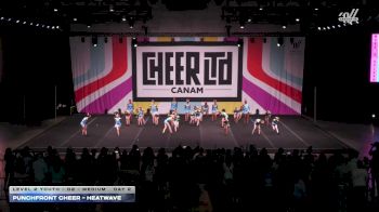 PunchFront Cheer - HeatWave [2026 L2 Youth - D2 - Medium Day 2] 2026 CANAM Grand Nationals