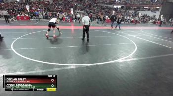 160 lbs Champ. Round 2 - Declan Epley, Neenah Youth Wrestling vs Ayden Stockwell, Waupun Youth Wrestling Club