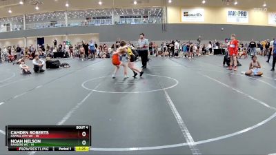 88 lbs Round 2 (6 Team) - Camden Roberts, Capital City WC vs Noah Nelson, Rangers WC