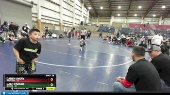 117 lbs Placement (16 Team) - Cash Parker, Idaho 2 vs Caden Avery, Westlake