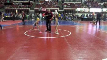 58 lbs Cons. Round 2 - Lilli George, Ram Wrestling Club vs Mackenzie Murdock, Hardin Wrestling Club