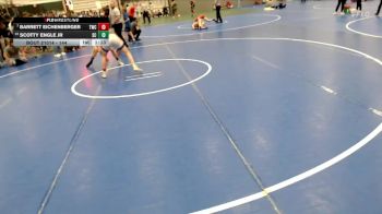 144 lbs Champ. Round 2 - Barrett Eichenberger, Torrington Wrestling Club vs Scotty Engle Jr, Sedgwick County