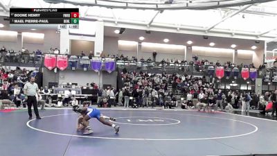126 lbs Round Of 16 - Boone Henry, Fairfield Warde vs Mael Pierre-Paul, Bunnell