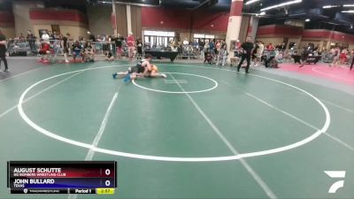 152 lbs Cons. Round 2 - August Schutte, NG Bombers Wrestling Club vs John Bullard, Texas