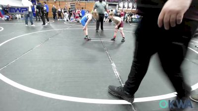 60 lbs Consi Of 4 - Ridge Nichols, Rough Riders vs Gemma Smith, Lions Wrestling Academy