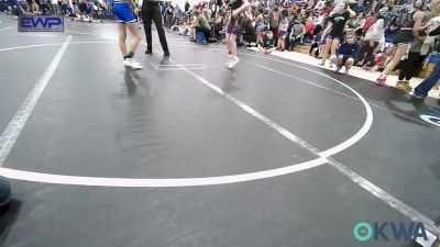 75/85 lbs Quarterfinal - Kaygan Walton (75), Prodigy NDT vs Dixie Doiron, Little Axe Takedown Club