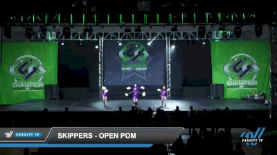 Skippers - Open Pom [2022 Open Pom Day 2] 2022 CSG Schaumburg Dance Grand Nationals