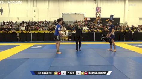 Ioannis H. Marinis vs Guy Burshtein 2024 World IBJJF Jiu-Jitsu No-Gi Championship