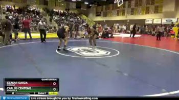 170 lbs Quarterfinal - Ceasar Garza, Oakdale vs Carlos Centeno, Esperanza