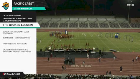 Pacific Crest "The Broken Column" at 2024 Corps at the Crest