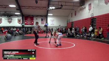 Round 1 - Tytan Nixt, West Liberty Wrestling Club vs Bentley Higdon, Camp Point Central