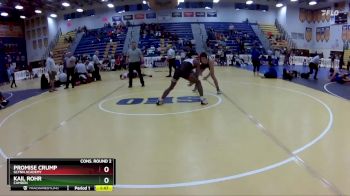 157 Gold Cons. Round 2 - Kail Rohr, Camden vs Promise Crump, Glynn Academy