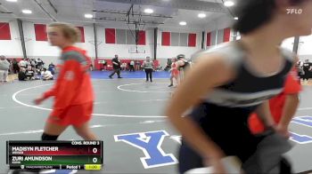 126 lbs Cons. Round 3 - Zuri Amundson, Kuna vs Madisyn Fletcher, Weiser