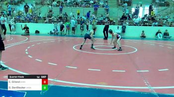 67 lbs Quarterfinal - Clarke Gilland, Georgia vs Drew DenBleyker, Haralson County Takedown Club