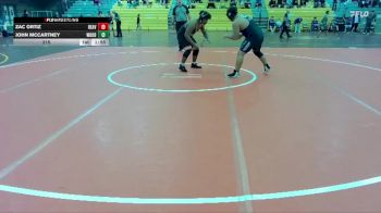 215 lbs Round 2 (6 Team) - John McCartney, Woodburn vs Zac Ortiz, Beaverton