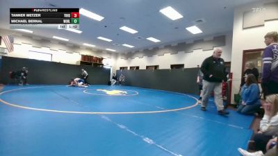 144 lbs Cons. Round 3 - Tanner Metzer, Thunder Basin vs Michael Bernal, Worland