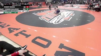 149 lbs Champ. Round 2 - Dominik Mallinder, Wisconsin-Whitewater vs Robert Minden, Case Western Reserve