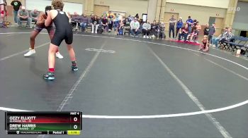 110 lbs Round 2 (8 Team) - Ozzy Elliott, Glasgow WA vs Drew Harris, Dendy Trained