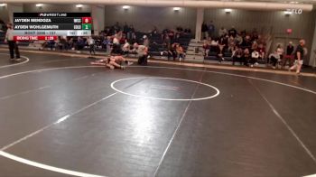 157 lbs Cons. Round 2 - Jayden Mendoza, Iowa Western Community College vs Ayden Wohlgemuth, Colby Community College