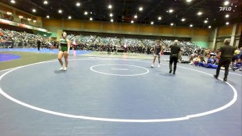 140 lbs Consi Of 8 #2 - Chisom Dijeh, Allen vs Kara Ferguson, Eagle