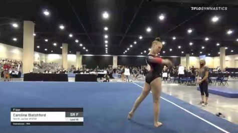 Caroline Blatchford - Floor, North Jacket #1256 - 2021 USA Gymnastics Development Program National Championships