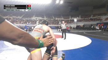 152-D3 3rd Place Match - Orion Johnsen, Sahuarita High School vs Ryler Jones, Salpointe Catholic High School