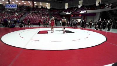 120 lbs Rr Rnd 3 - Kaidance Carnahan, Poteau High School Girls vs Kenadee Thomas, Jay High School