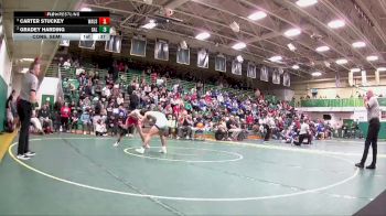 132 lbs Cons. Semi - Carter Stuckey, Wauseon vs Gradey Harding, Galion