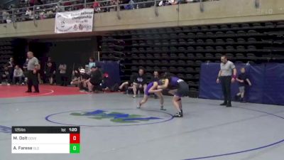 125 lbs Round Of 16 - Makenna Dolt, Dover, DE vs Adriana Farese, Old Bridge, NJ