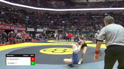 Semifinal - Rylee Gust, Springboro(G) vs Rejan Alhashash, Avon Lake(G)