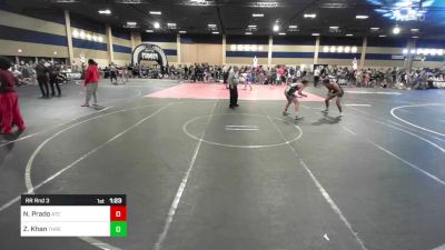 141 lbs Rr Rnd 3 - Nat?aani Prado, Atc vs Zain Khan, Threshold WC