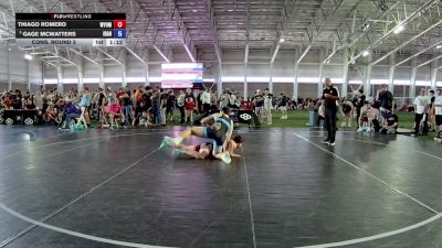 175 lbs Cons. Round 2 - Thiago Romero, Wyoming vs Gage McWatters, Idaho