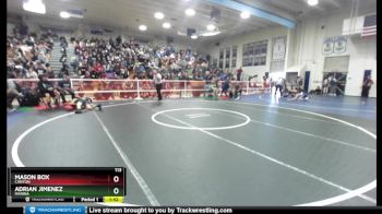 113 lbs Champ. Round 2 - Adrian Jimenez, Marina vs Mason Box, Canyon