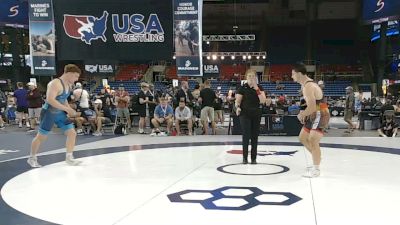 215 lbs Cons. Rd Of 16 - Brendan Hughes, Washington vs Carter Vannest, California