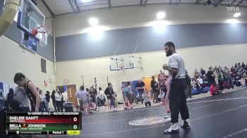 85/90/12u&15u80 Round 1 - Bella 💃 Johnson, Crystal Coast Grapplers vs Shelbie Gantt, White Knoll