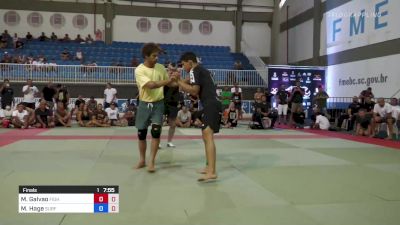 Mica Galvao vs Magid Hage 1st ADCC South American Trials