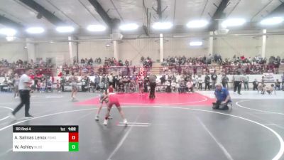61 lbs Rr Rnd 4 - Anthony Salinas Lenox, Pomona Elite vs Weston Ashley, Bloomfield Youth Wrestling
