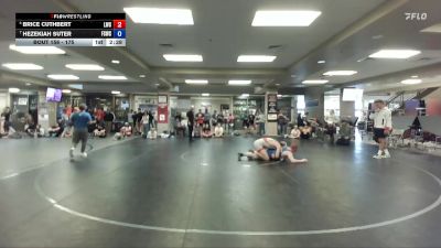 175 lbs 5th Place Match - Brice Cuthbert, Lewiston Wrestling Club vs Hezekiah Suter, Fighting Squirrels Wrestling Club
