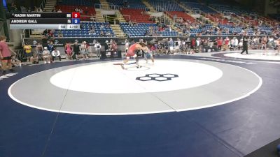157 lbs Champ. Rd Of 64 - Kadin Martin, Minnesota vs Andrew Gall, Pennsylvania